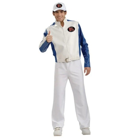 Speed Racer Deluxe Costume Adult Men’s Medium 3 Pc New Old Stock Race Car Driver - Picture 1 of 3